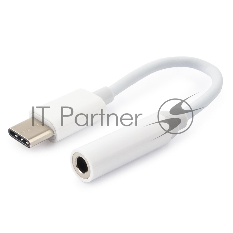Переходник Cablexpert Переходник USB, USB Type-C/Jack3.5F, пакет (CCA-UC3.5F-01-W)