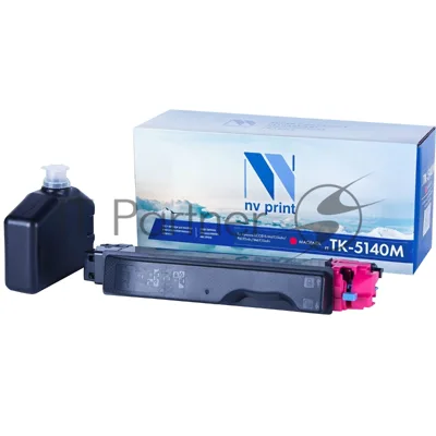 Картридж NVPrint совместимый Kyocera TK-5140 Magenta для ECOSYS M6030cdn/P6130cdn/M6530cdn (5000k)