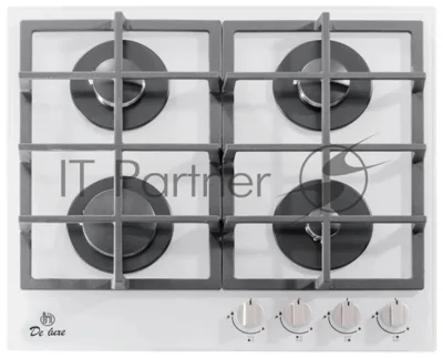 Газовая варочная поверхность De Luxe GG4_750229F-062, 4 конфорки, закаленное стекло, 7500 Вт