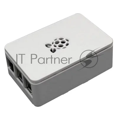 Корпус RA178 ACD белый ABS Plastic case with Logo for Raspberry Pi 3