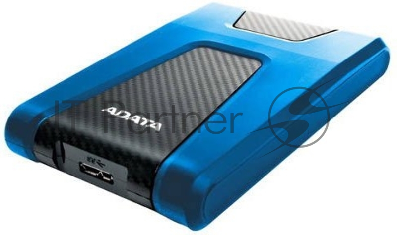 Внешний HDD 2.5" ADATA HD650, 2TB, USB 3.2 Gen 1 Type-A, 5400 rpm, синий