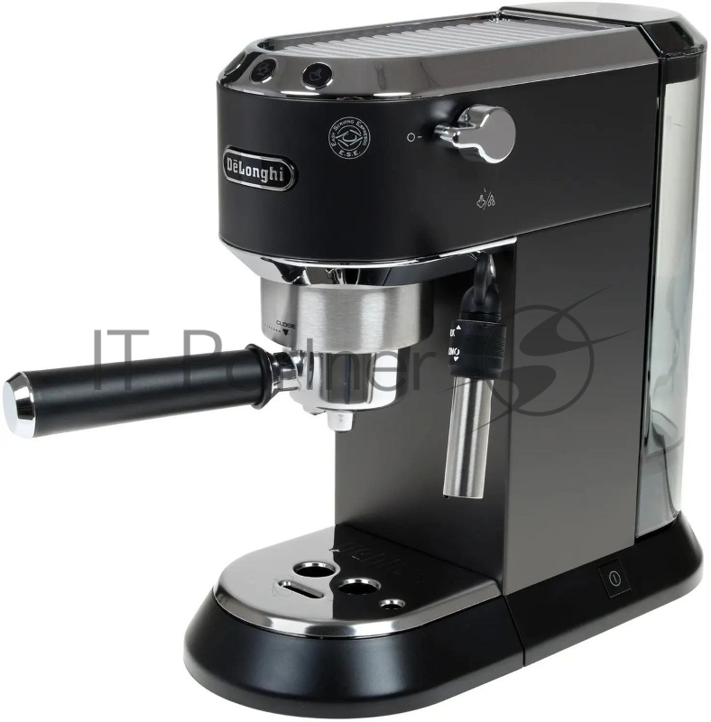 Кофеваркa рожковая DeLonghi EC 685 BK черный, исп. кофе - молотый/чалды, 1.1 л, 1350 Вт, 15 бар