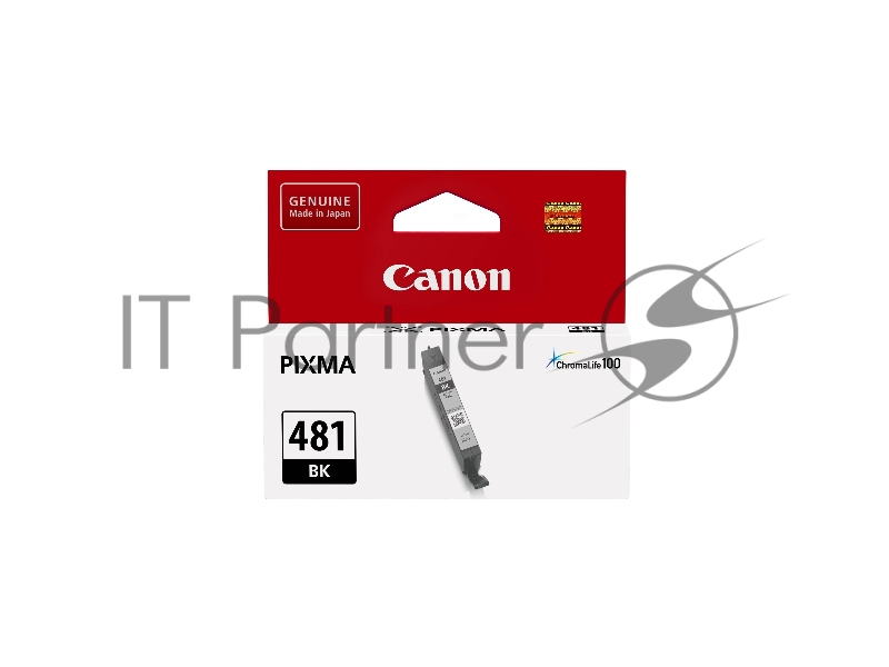 Картридж струйный Canon CLI-481 BK 2101C001 черный (5.6 мл) для Canon Pixma TS6140/TS8140TS/TS9140/TR7540/TR8540