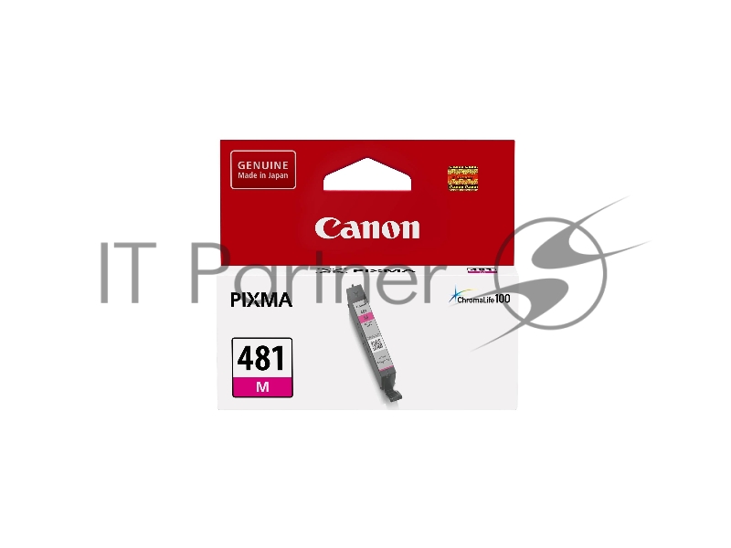 Картридж струйный Canon CLI-481 M 2099C001 пурпурный для Canon Pixma 6140/8140/8540