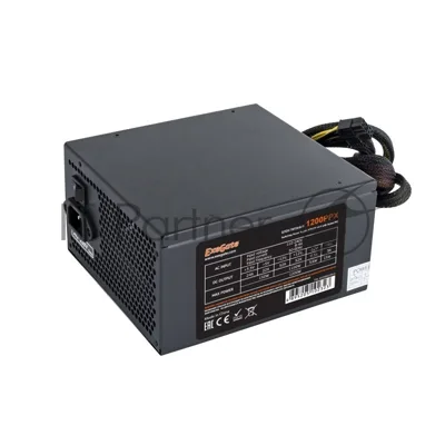 Блок питания ExeGate 1200PPX RTL (EX258920RUS), 1200Вт, 140мм, модульный, черный