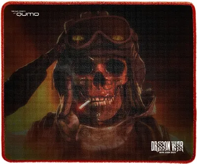 Коврик Qumo Deadly Salute для мыши,280x230x3 мм