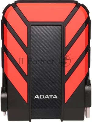 Внешний HDD 2.5" ADATA HD710P, 2TB, USB 3.2 Gen 1 Type-A, 5400 rpm, черный/красный