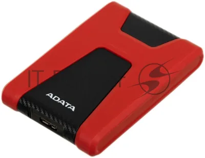 Внешний HDD 2.5" ADATA HD650, 2TB, USB 3.2 Gen 1 Type-A, 5400 rpm, красный