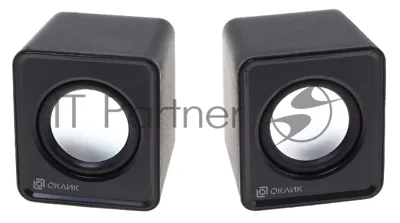 Акустическая система Oklick OK-331 2.0 черный 6Вт
