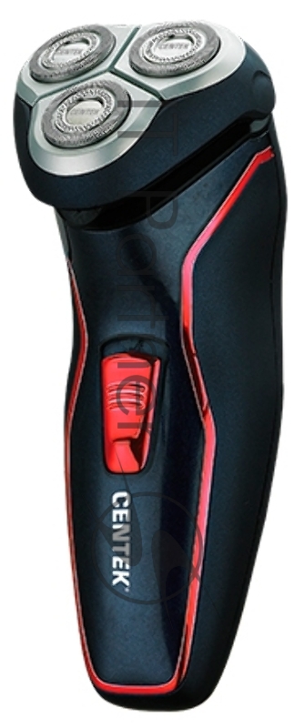 Электробритва Centek CT-2171 (черный) ротор 3D, влажное бритье, 3 плав.головки, 2-ные лезвия, до 50 мин раб