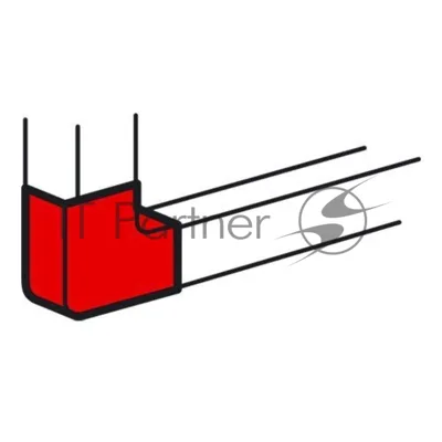 Плоский угол 90° - для кабель-каналов Metra 100x50