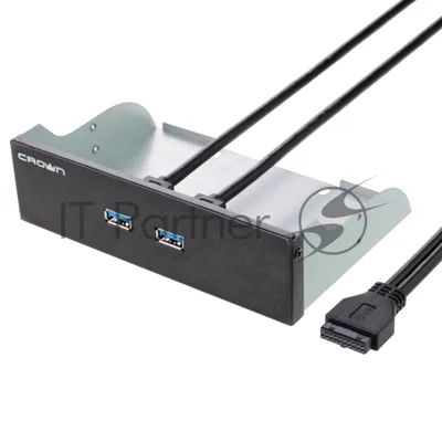 Панель CMU3-20 с двумя портами USB 3.0 в слот 5.25 компьютерного корпуса