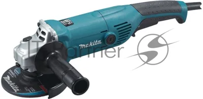 Угловая шлифовальная машина Makita GA5021 ф125мм GA5021 1050Вт,11000об\м,2.3кг,кор,муфта SJS,фикс вкл-ля,шлиф диск