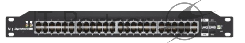 Коммутатор UBIQUITI ES-48-500W 48-портовый коммутатор с раздачей 24 В или 48 В на всех портах! Суммарно выдаваемая мощность на портах 500 Вт!