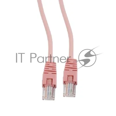 Патч-корд UTP Cablexpert cat.5e, 2м, литой, многожильный розовый