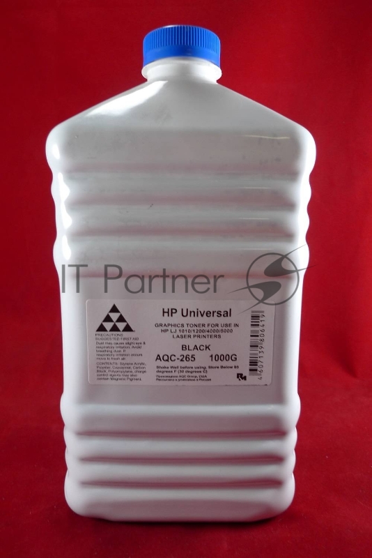 Тонер HP Universal (LJ 1010/1200/4000/5000) (кан. 1кг) AQC фас. Россия