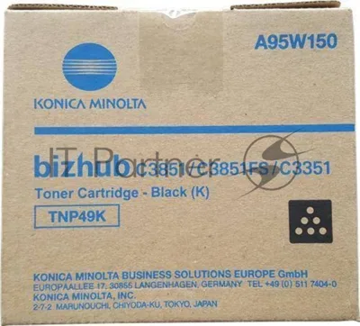 Тонер-картридж Konica-Minolta bizhub C3351/C3851 черный TNP-49K