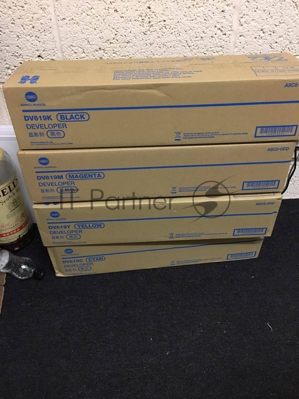 Блок проявки Konica-Minolta bizhub 458/558/C458/C558/C658 черный DV-619K