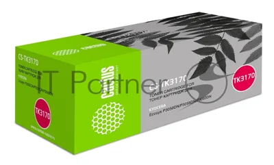 Картридж лазерный Cactus CS-TK3170 черный (15500 стр.) для Kyocera Ecosys P3050dn/P3055dn/P3060dn