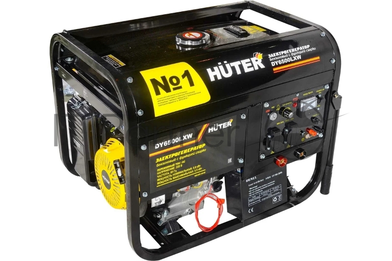 Электрогенератор бензиновый Huter DY6500LXW, 5.5 кВт, 111 дБ, 100 кг