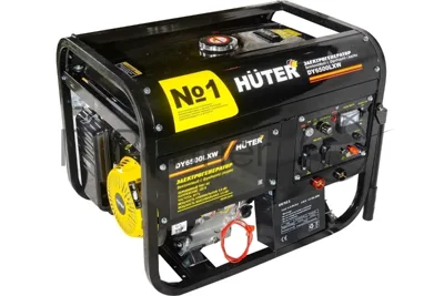 Электрогенератор бензиновый Huter DY6500LXW, 5.5 кВт, 111 дБ, 100 кг