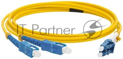 Патч-корд LANMASTER LAN-2LC-2SC/SU-3.0 2xOS2 LC дуплекс-SC дуплекс 3м LSZH оранжевый