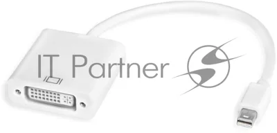 Адаптер-переходник Greenconnect Apple mini DisplayPort 20M > DVI 24+5F (GCR-MDP2DVI)