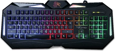 Клавиатура Qumo Dragon War Spirit проводная, USB Type-A, чёрный