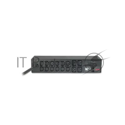 Блок распределения питания APC Rack PDU, Metered, 2U, 32A, 230V, (12) C13 & (4) C19