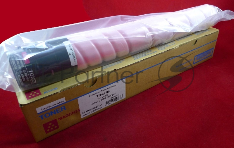 Тонер Konica-Minolta bizhub C227/C287 magenta TN-221M (туба 510г), (ELP Imaging)