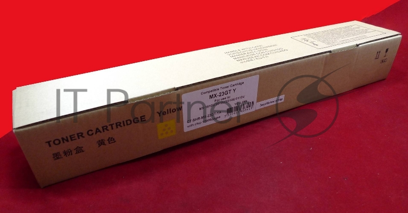 Картридж лазерный Sharp MX 1810U/2010U/2310U/3110U (MX-23GTYA) yellow (туба 195г) JPN