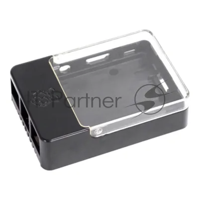 Корпус ACD черный Case w/Sense Hat hole for Raspberry Pi 3 B (CBPIHAT-BLK)