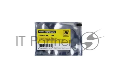 Чип Hi-Black к картриджу HP LJ Enterprise M506/M527/M501 (CF287X) OEM SIZE, Bk, 18K