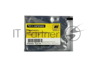 Чип Hi-Black к картриджу Kyocera ECOSYS M5521cdw/P5021cdw/P5021cdn(TK-5220), C, 1,2K