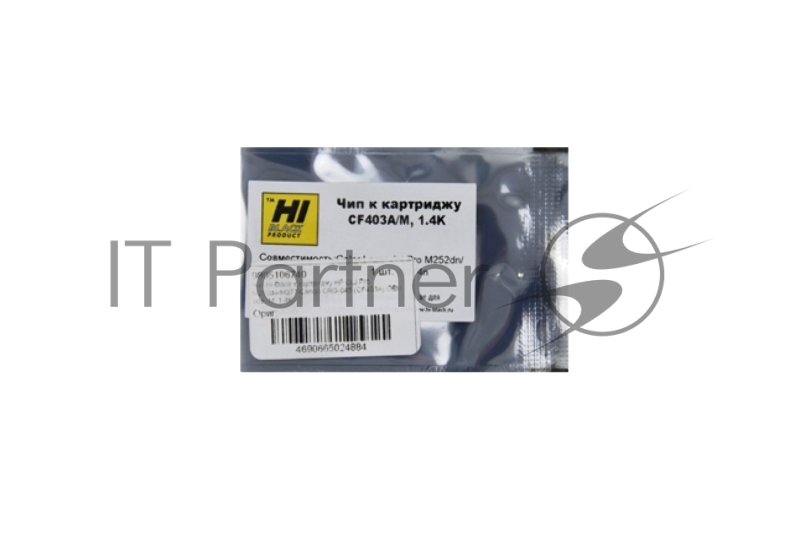 Чип Hi-Black к картриджу HP CLJ Pro M252dw/M277/Canon CRG-045 (CF403A) OEM size, M, 1,4K