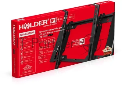 Кронштейн для телевизора Holder T4925-B черный 26"-55" макс.40кг настенный наклон