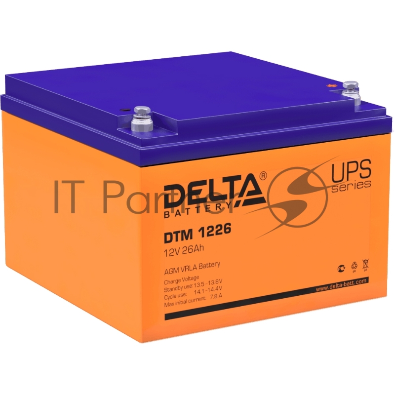 Батарея для ИБП Delta DTM 1226 (12V, 26Ah)