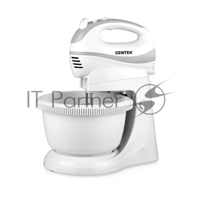 Миксер стационарный Centek CT-1106 бело-серый, 320 Вт