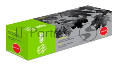 Картридж лазерный Cactus CS-C045HY желтый (2200 стр.) для Canon LBP 611Cn/613Cdw/631Cn/633Cdw/635Cx