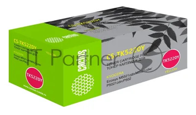 Картридж лазерный Cactus CS-TK5220Y желтый (1200 стр.) для Kyocera Ecosys M5521cdn/M5521cdw/P5021cdn/P5021cdw