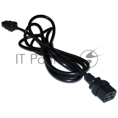 Шнур питания Lanmaster C19 C20 LAN-PP19/20-16A-5.0 (упак.:1шт) 1м
