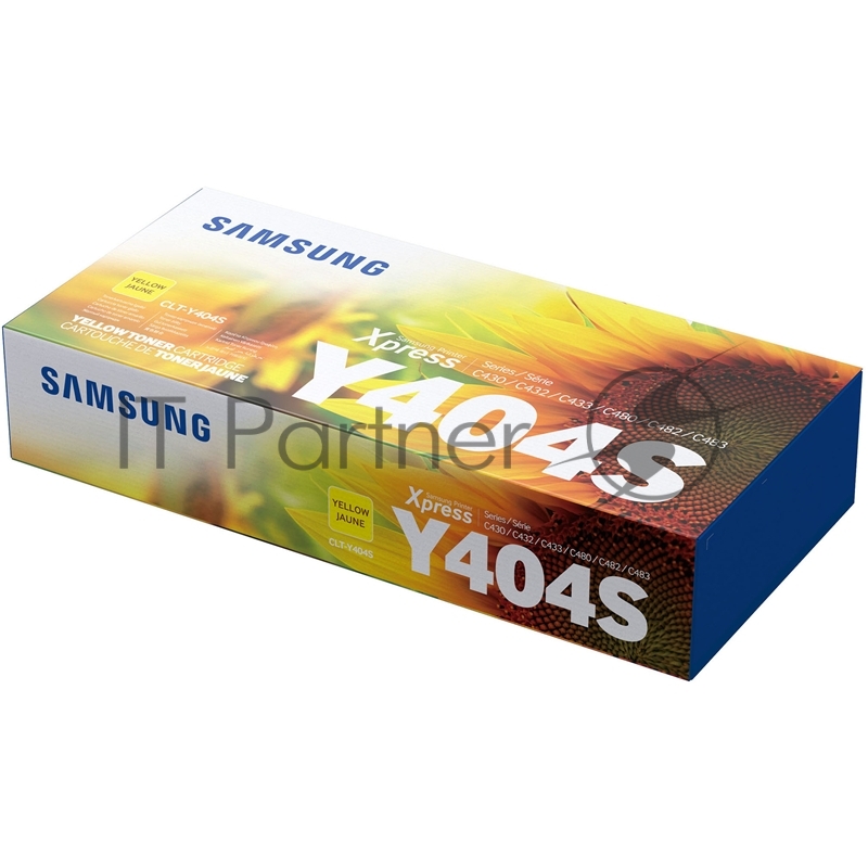 Картридж лазерный Samsung CLT-Y404S Yellow - желтый Toner Cartri