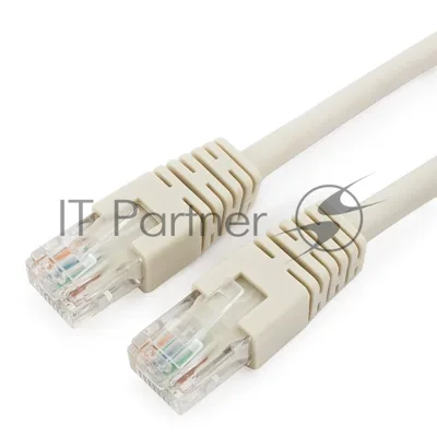 Патч-корд UTP Cablexpert PP6U-1M cat.6, 1м, литой, многожильный, серый