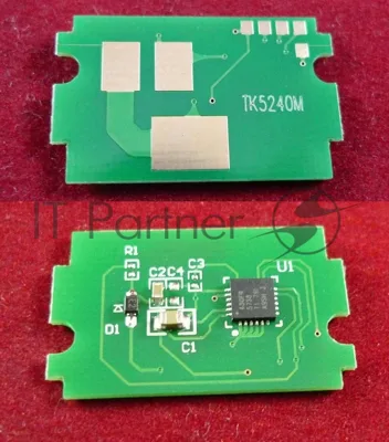Чип для Kyocera Ecosys P5026cdn/M5526cdn (TK5240M) Magenta 3K (ELP, Китай)