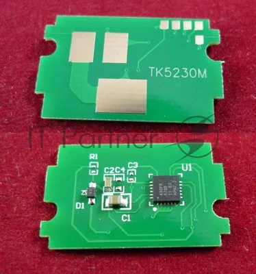 Чип для Kyocera EcosysP5021cdn/M5521cdn (TK5230M) Magenta 2.2K (ELP, Китай)