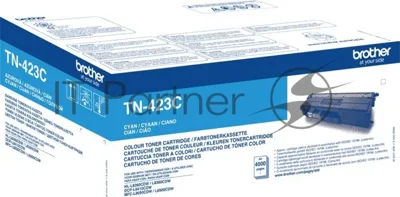 Картридж лазерный Brother TN-423C голубой (4000 стр.) для HL-L8260CDW, HL-L8360CDW, DCP-L8410CDW, MFC-L8690CDW, MFC-L8900CDW