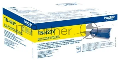 Картридж лазерный Brother TN-423Y желтый (4000 стр.) для HL-L8260CDW, HL-L8360CDW, DCP-L8410CDW, MFC-L8690CDW, MFC-L8900CDW