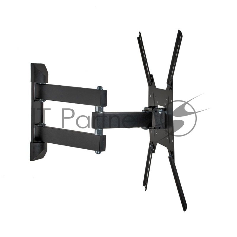 Кронштейн Kromax Optima-404 черный 15"-55" настенный от стены 66.5-444мм наклон +5°/-12° VESA 400х40