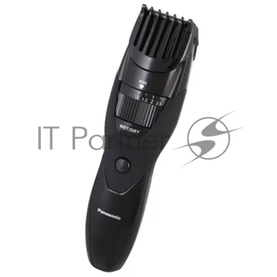 Триммер Panasonic ER-GB42-K520 для стрижки бороды и усов, работает от аккумулятора, черный