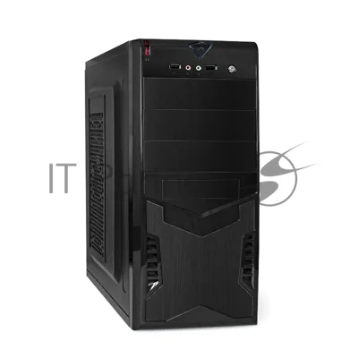 Компьютерный корпус ExeGate EX261449RUS Miditower CP-601 Black, ATX, (CP400W, 80мм), 2хUSB, Audio